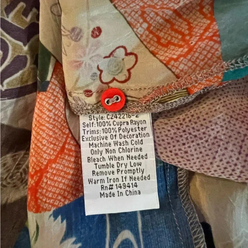 Johnny was Vera tunic multicolor NWT s/m (Runs big/large) - Picture 4 of 16